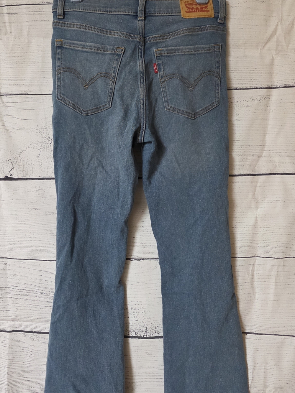 Levi's Kids Light Blue Denim Jeans with Back Pocket Detail